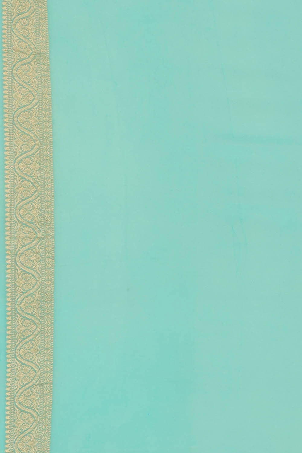 Image of Banarasi Georgette Light Blue Saree