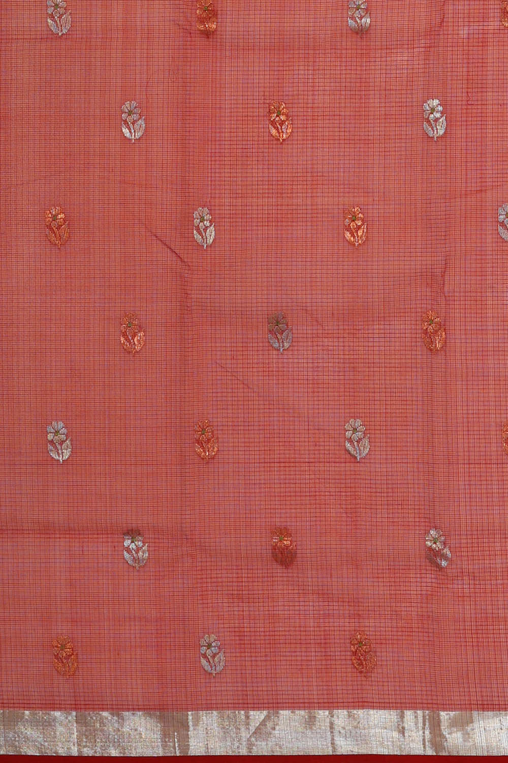 Image of Zari Kota Yellow Saree