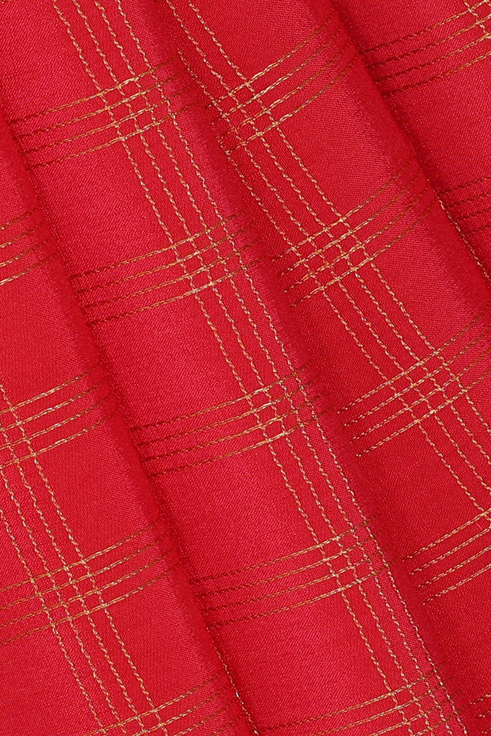 Mysore Zari Silk Light Red Saree