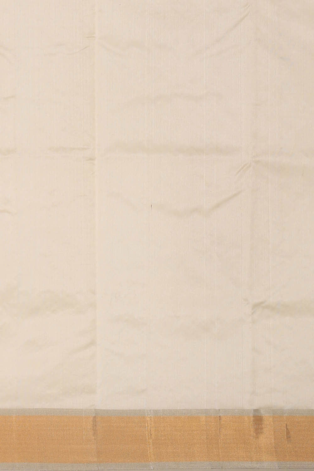 Chanderi Silk Cream Saree