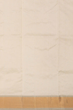 Image of Chanderi Silk Cream Saree