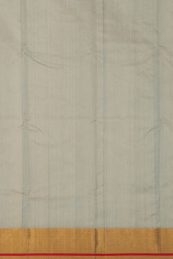 Image of Chanderi Silk Grey Saree