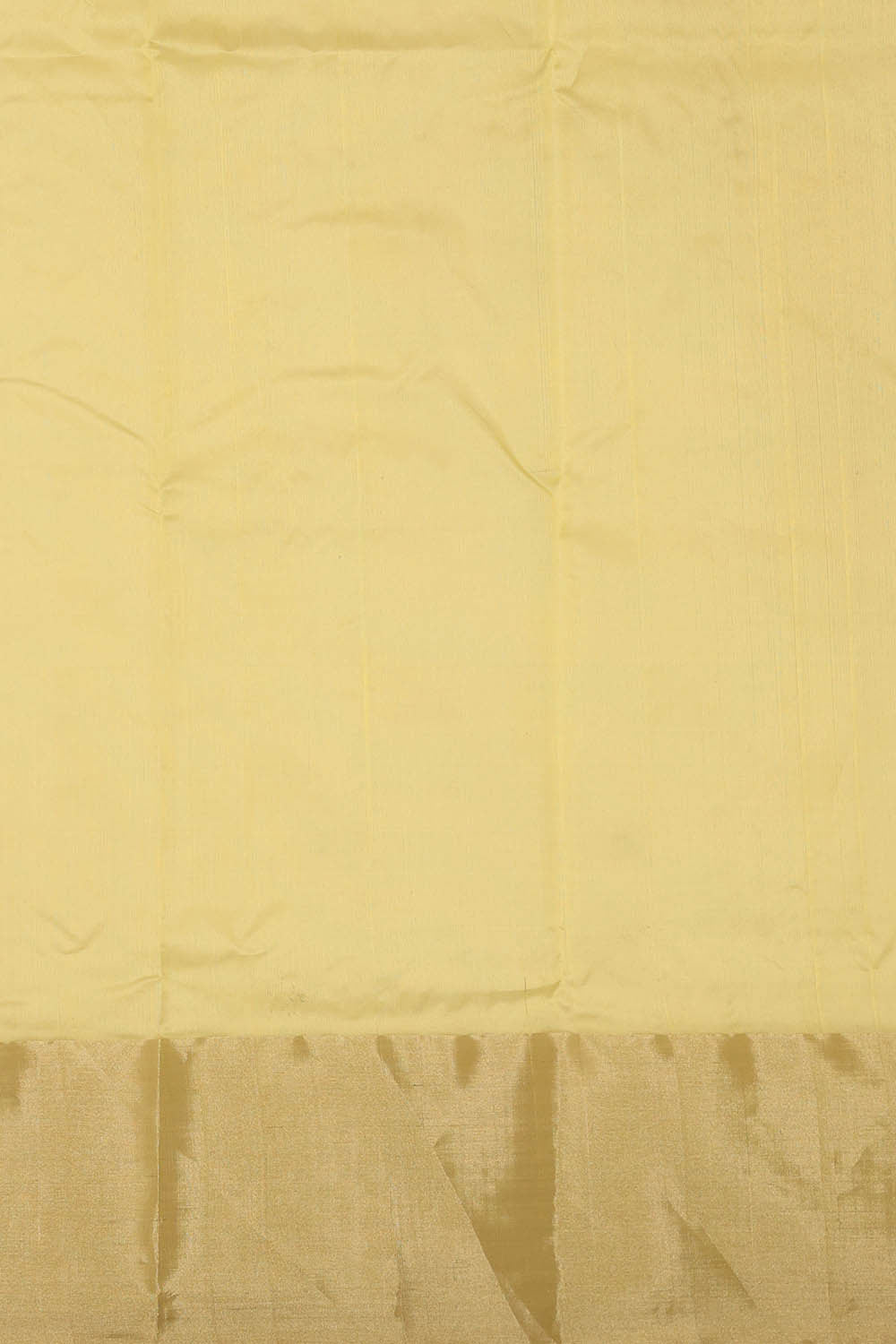 Chanderi Silk Light Yellow Saree