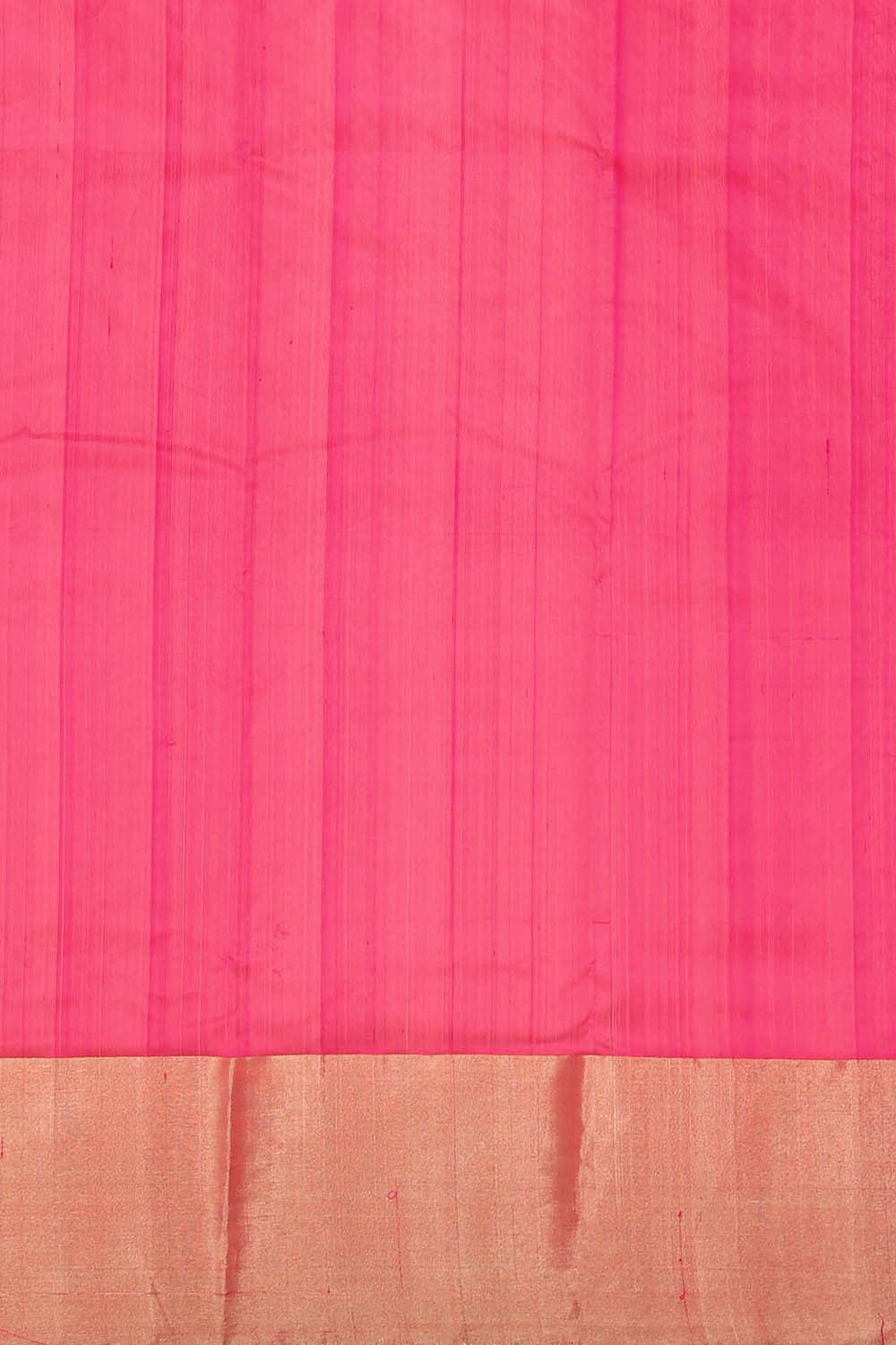 Chanderi Silk Rani Pink Saree
