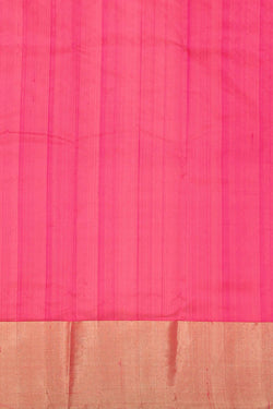 Image of Chanderi Silk Rani Pink Saree