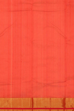 Image of Chanderi Silk Red Saree