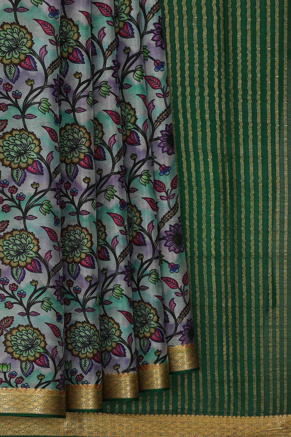Binny Crepe Multicolour Saree
