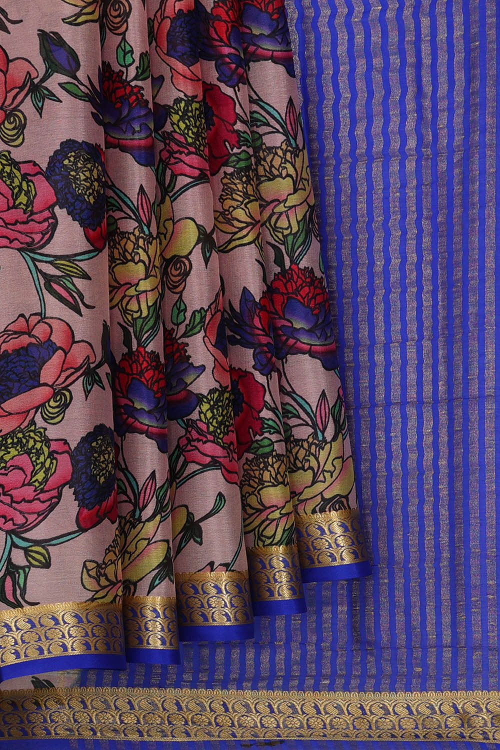 Image of Binny Crepe Light Pink Saree