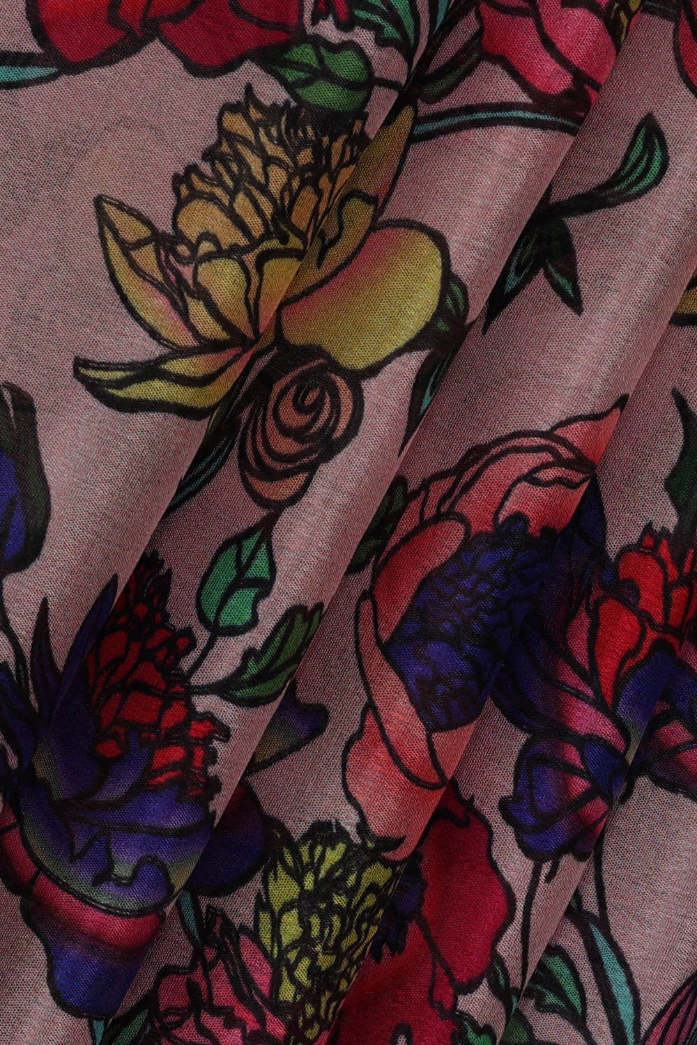 Image of Binny Crepe Light Pink Saree