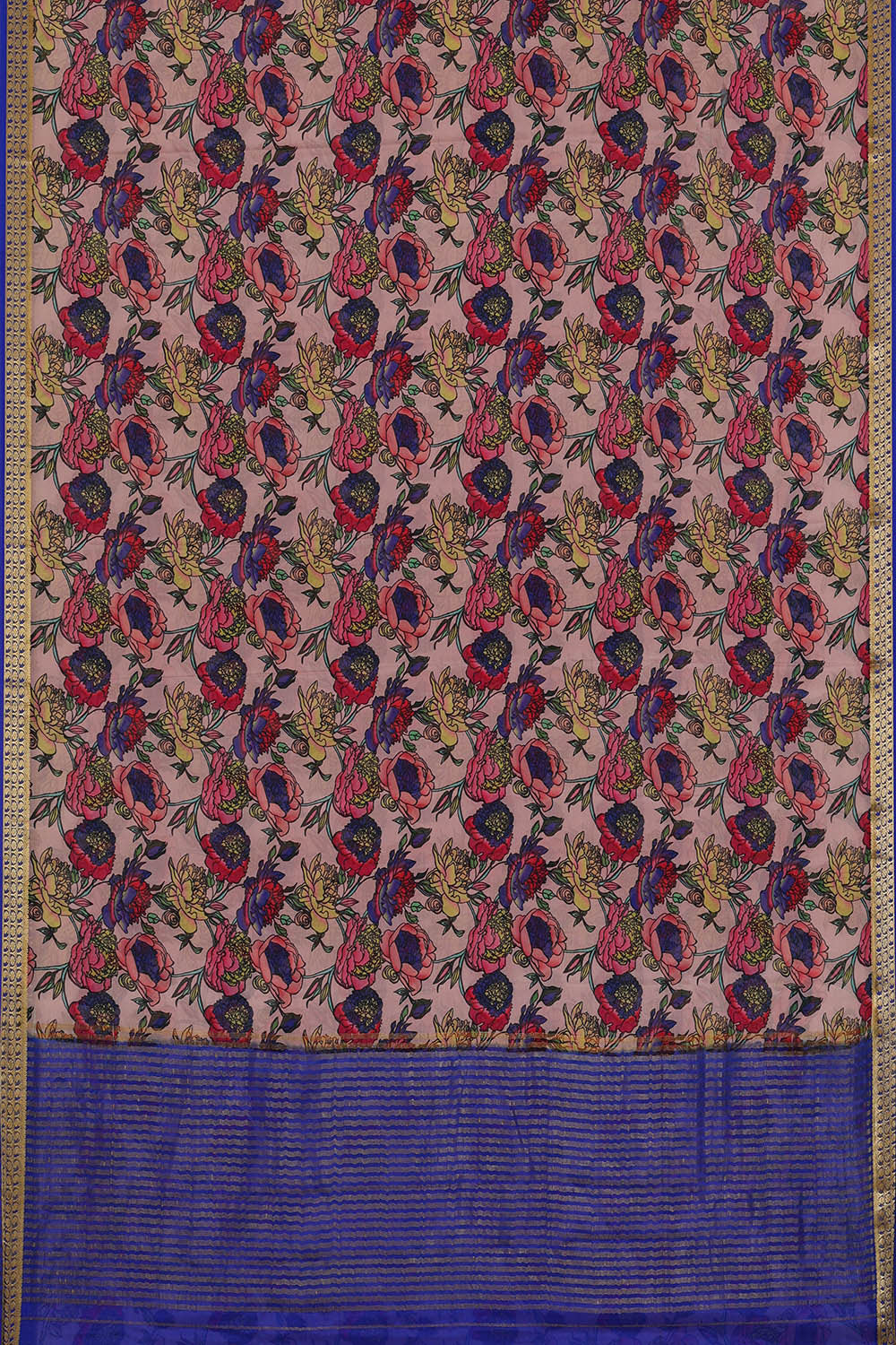 Image of Binny Crepe Light Pink Saree