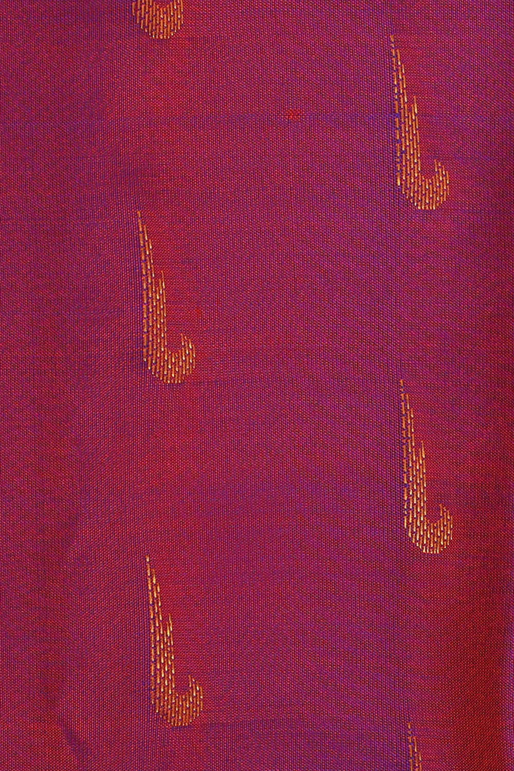 Gadwal Silk Magenta Saree