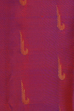 Image of Gadwal Silk Magenta Saree