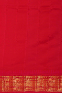 Image of Gadwal Silk Dark Blue Saree