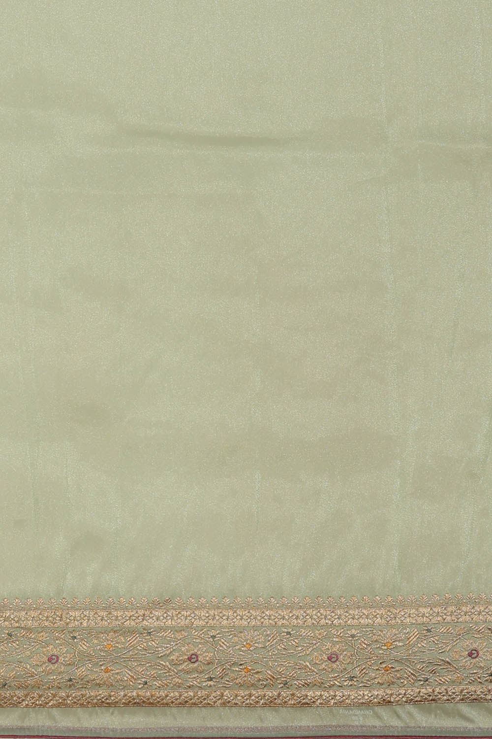 Image of Cotton Silk Sea Green Saree