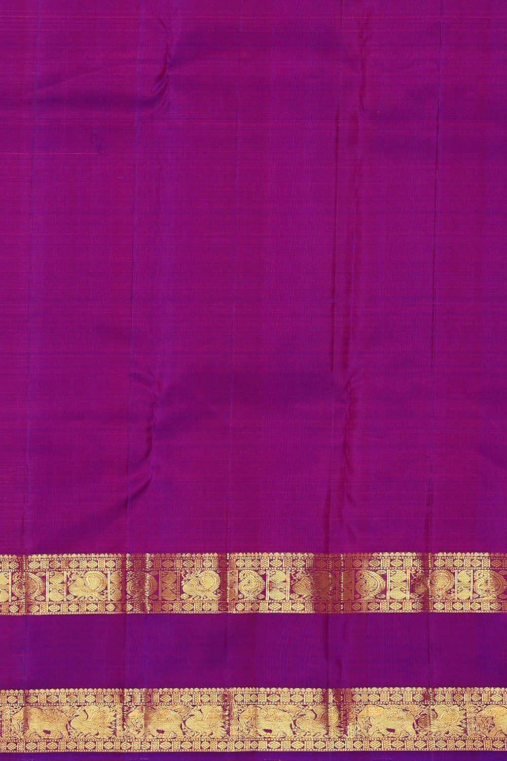 Kanchipattu Reddish Pink Brocade Saree