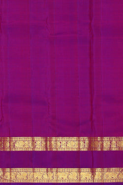 Image of Kanchipattu Red Brocade Saree