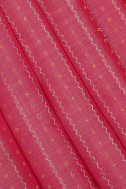 Image of Kanchipattu Pink Brocade Saree