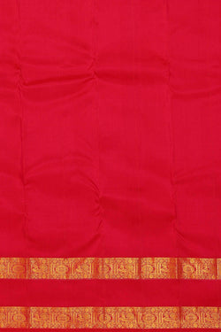Image of Kanchipattu Pink Brocade Saree