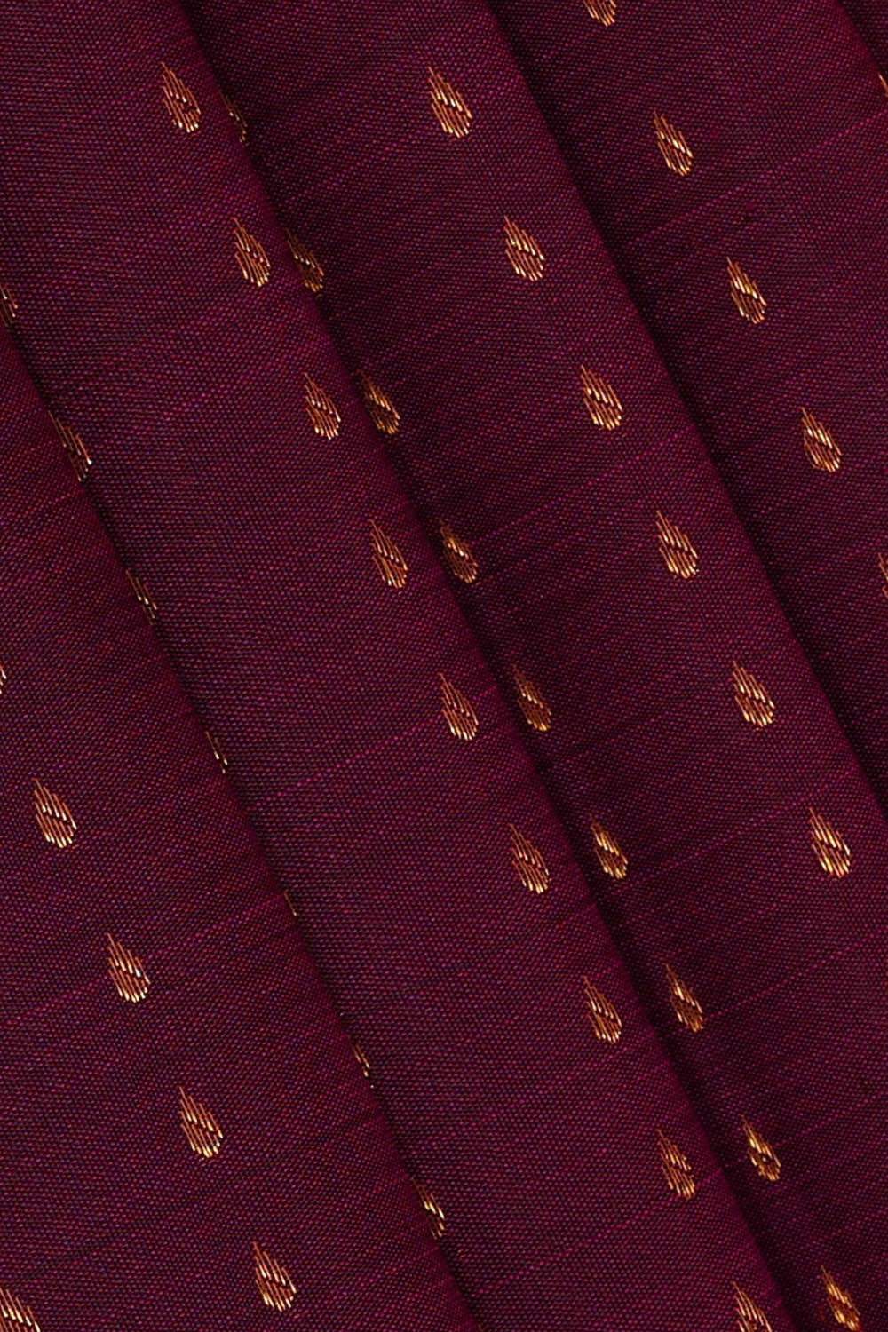 Kanchipattu Deep Wine Brocade Saree