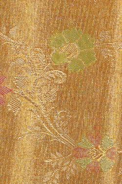 Image of Kanchipattu Gold Tissue Brocade Saree