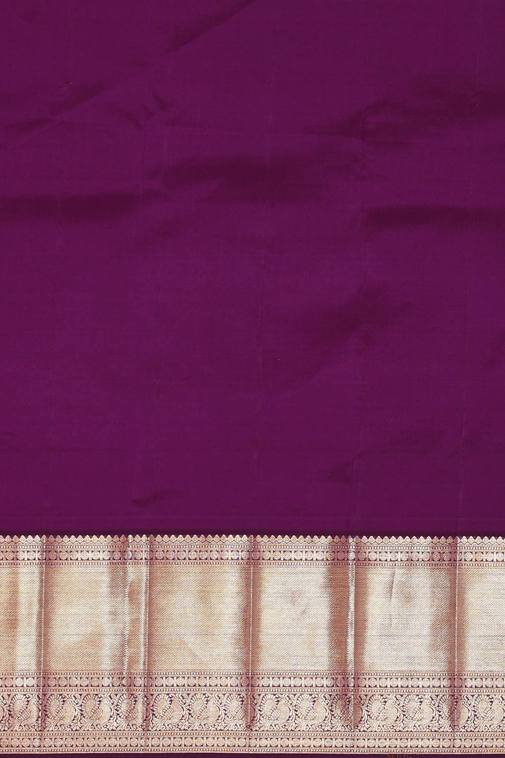 Kanchipattu Violet Brocade Saree