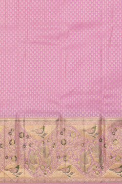 Image of Kanchipattu Dark Magenta Brocade Saree