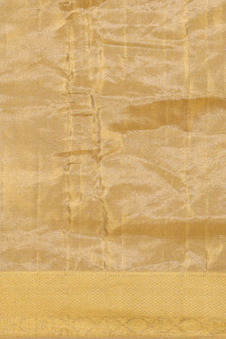 Image of Kanchipattu Gold Tissue Brocade Saree