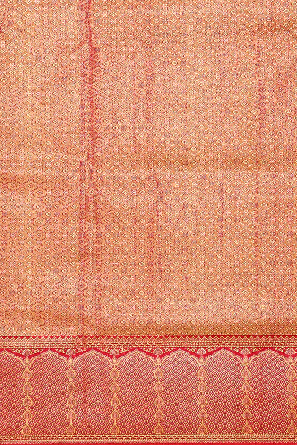Kanchipattu Gold Tissue Brocade Saree