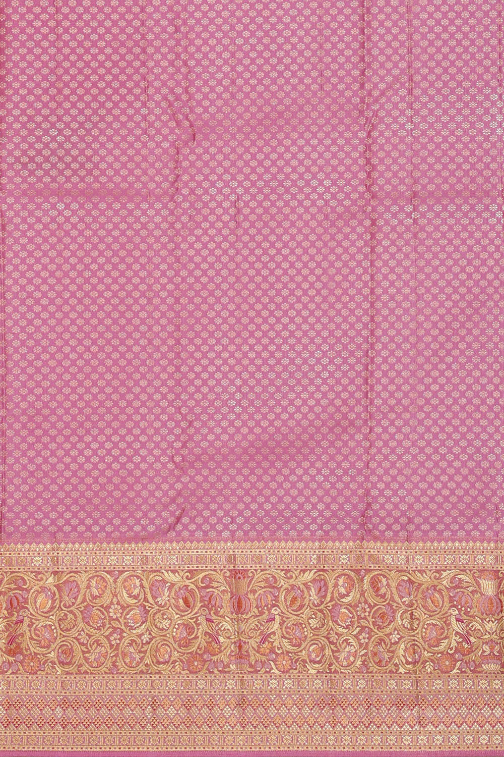 Kanchipattu Red Brocade Saree