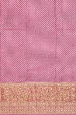 Image of Kanchipattu Red Brocade Saree