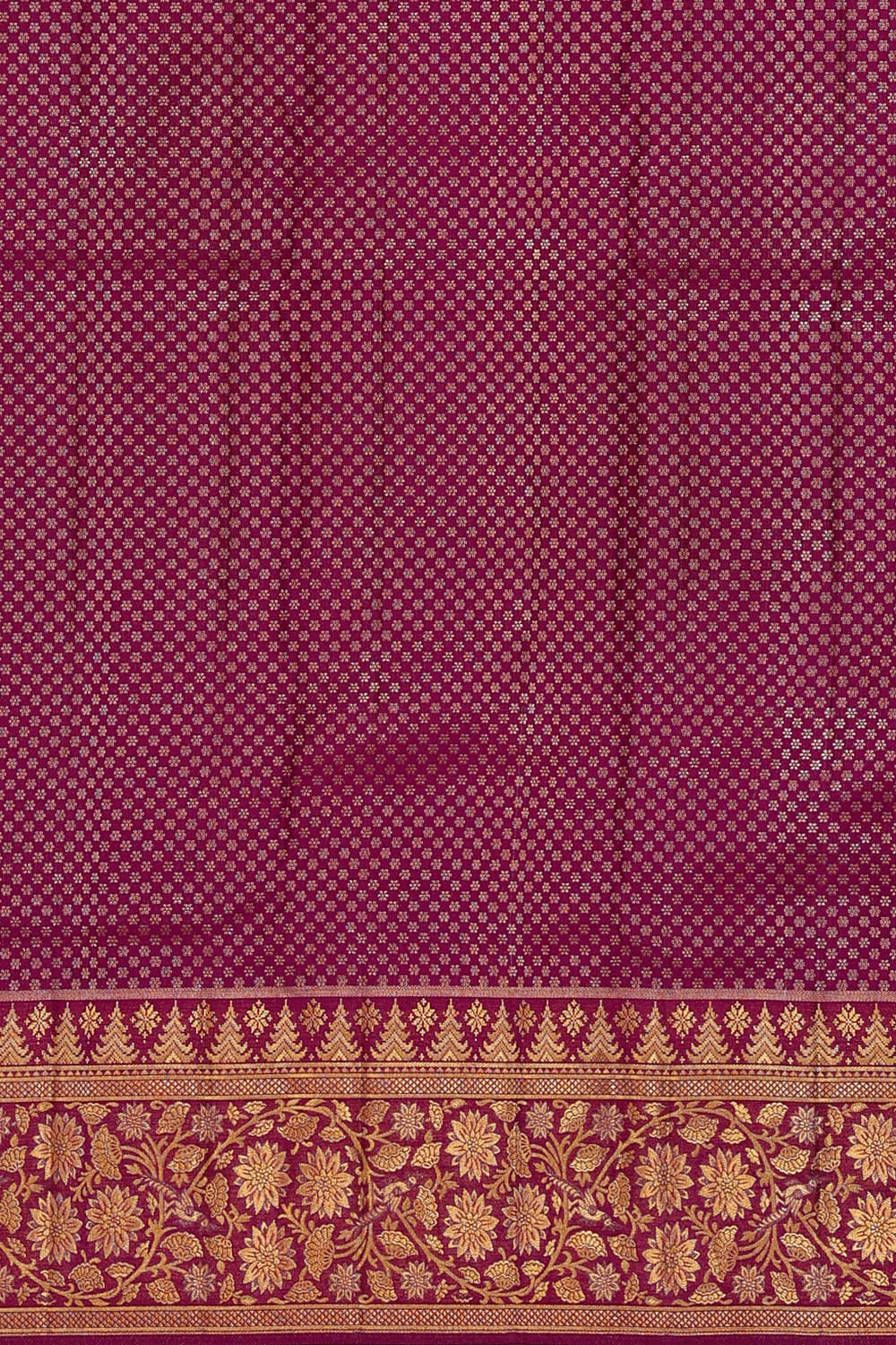 Kanchipattu Lavender Pink Brocade Saree
