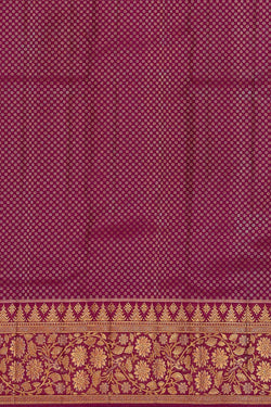 Image of Kanchipattu Lavender Pink Brocade Saree