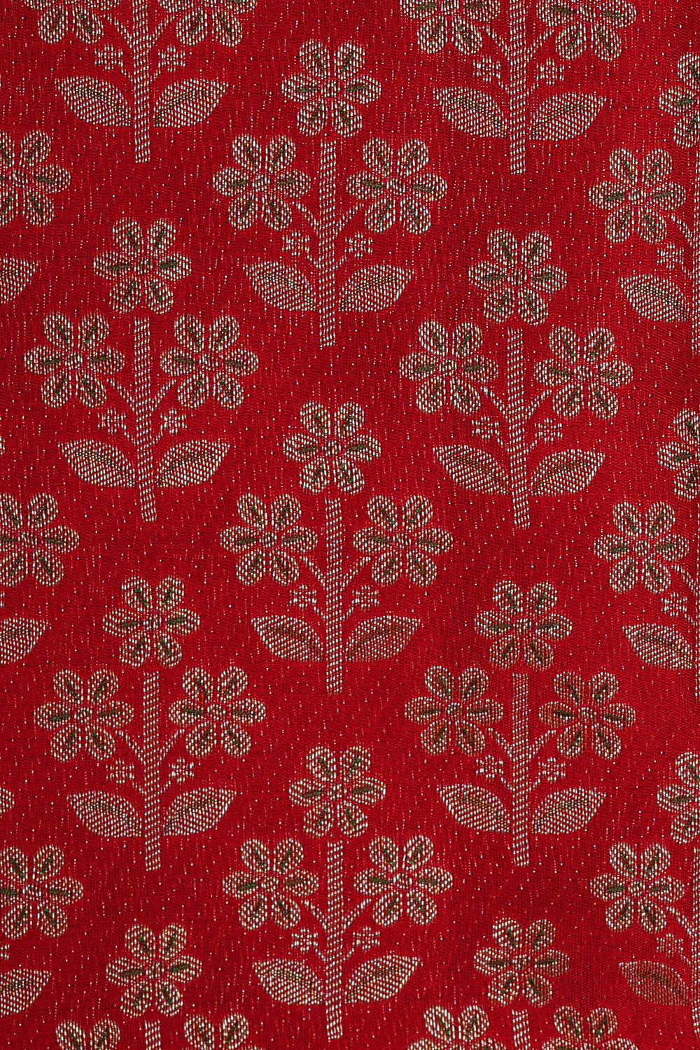 Kanchipattu Red Brocade Saree