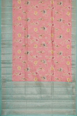 Image of Pink Silk Saree