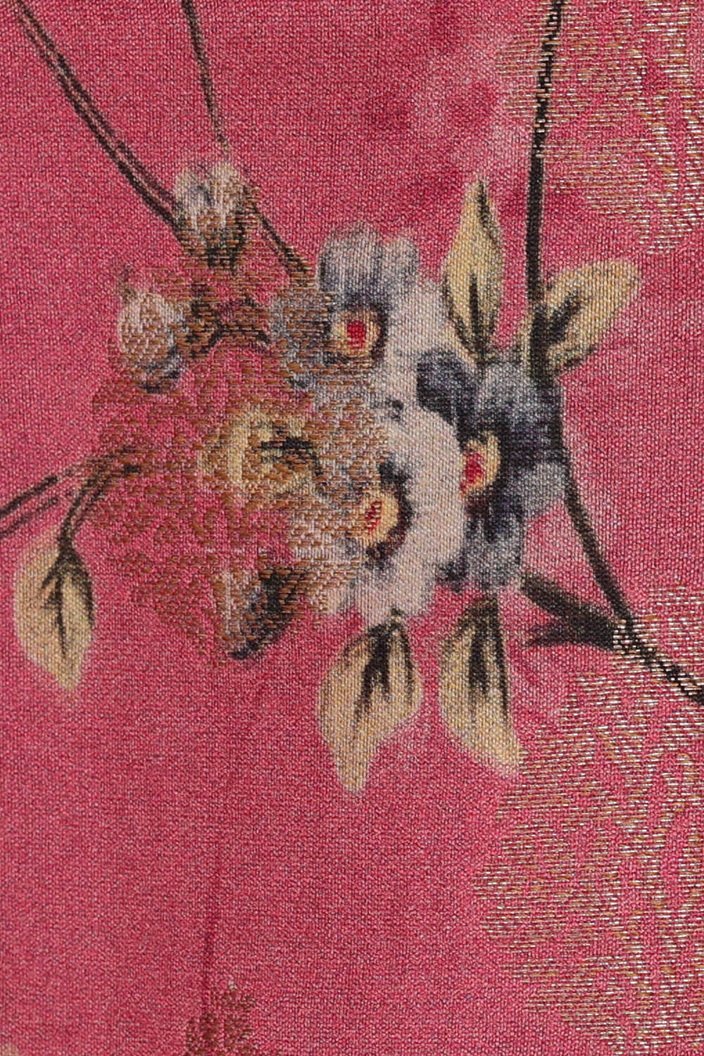 Pink Silk Saree