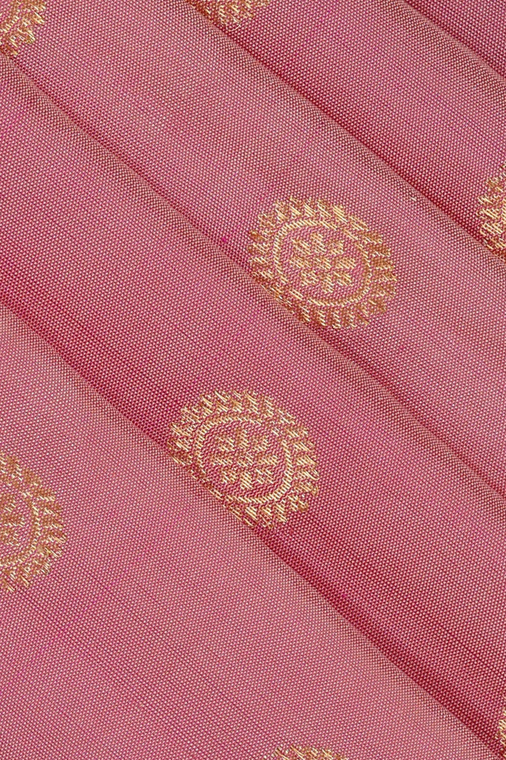 Gadwal Silk Pink Saree