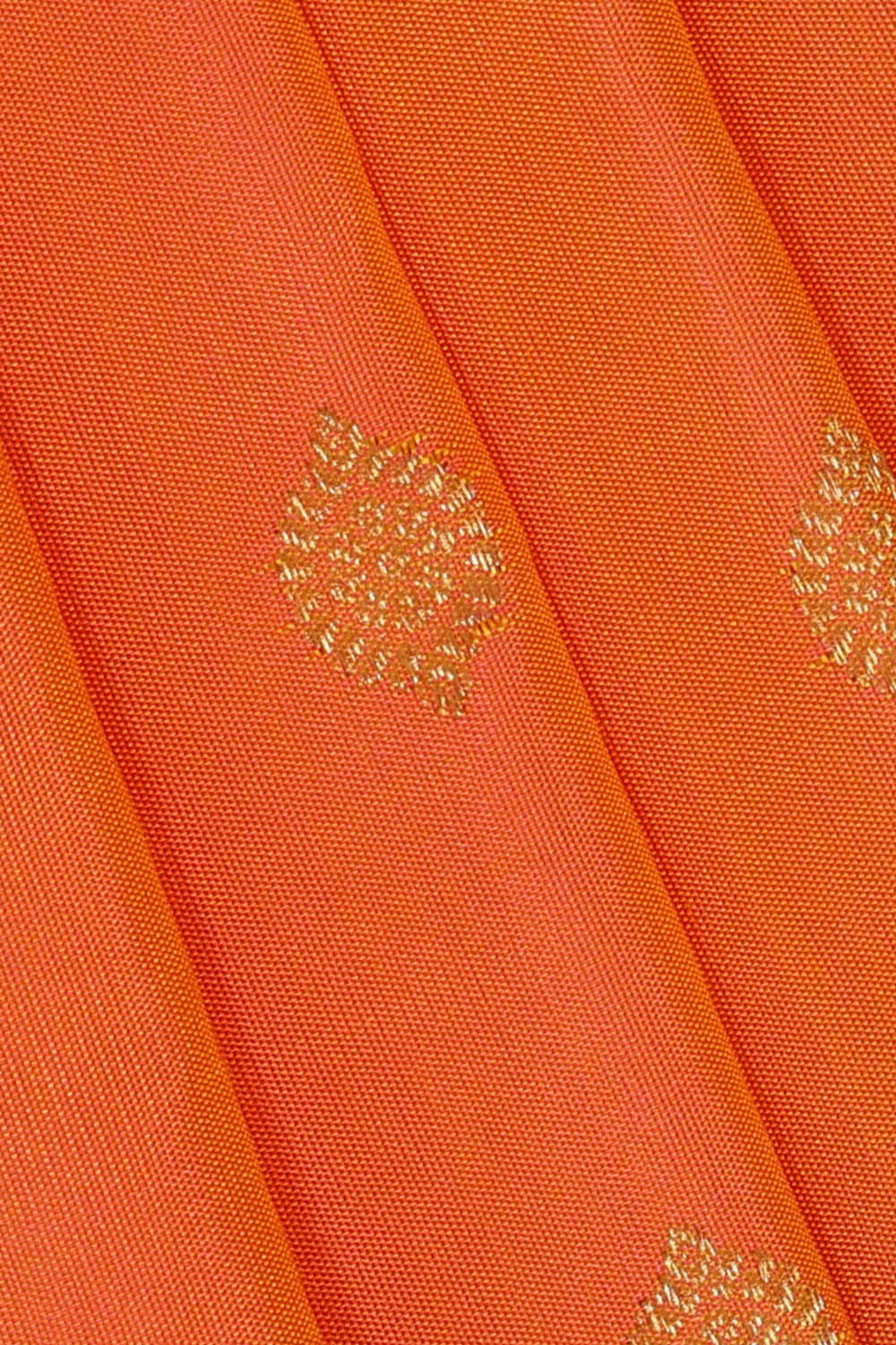 Gadwal Silk Orange Saree