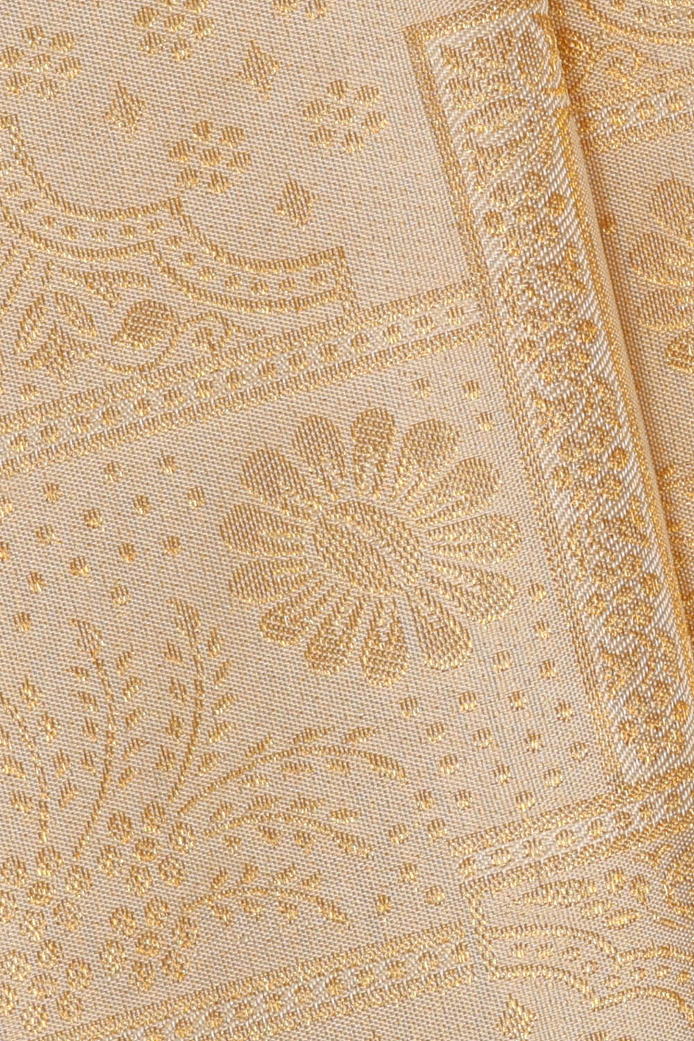 Image of Kanchipattu Silk Cream Saree