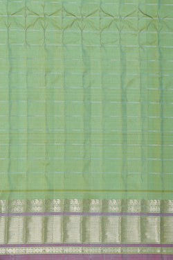 Image of Gadwal Silk Red Saree