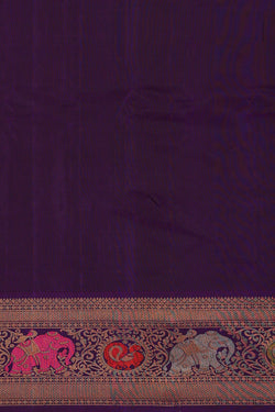 Image of Gadwal Silk Light Pink Saree