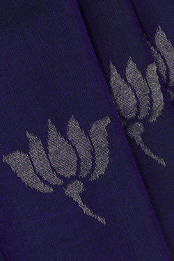 Image of Uppada Silk Dark Blue Saree