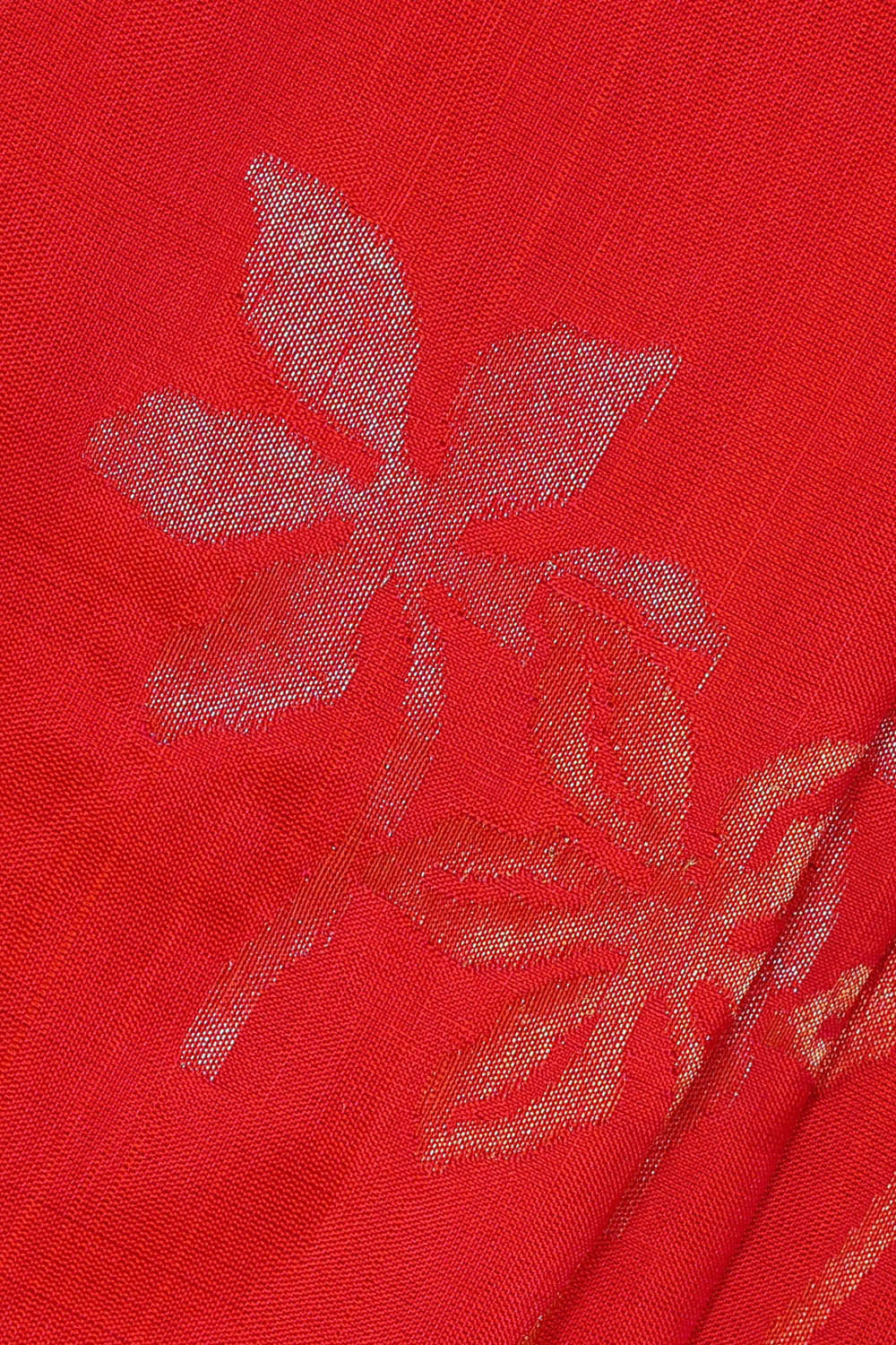 Image of Uppada Silk Red Saree