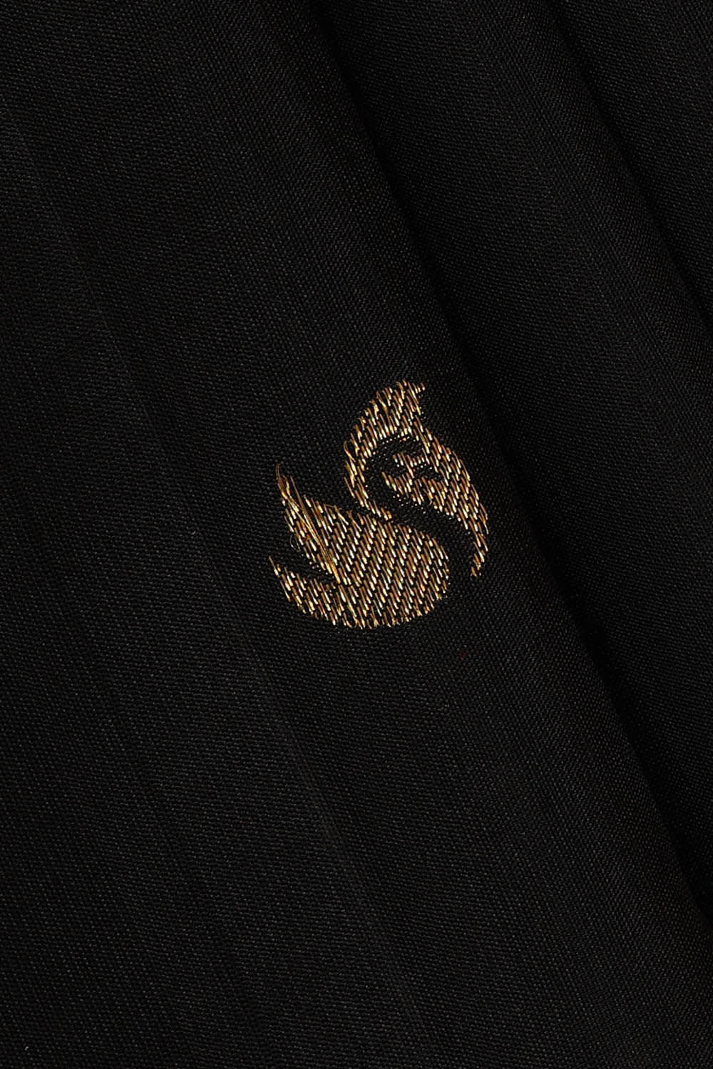 Venkatagiri Silk Black Saree