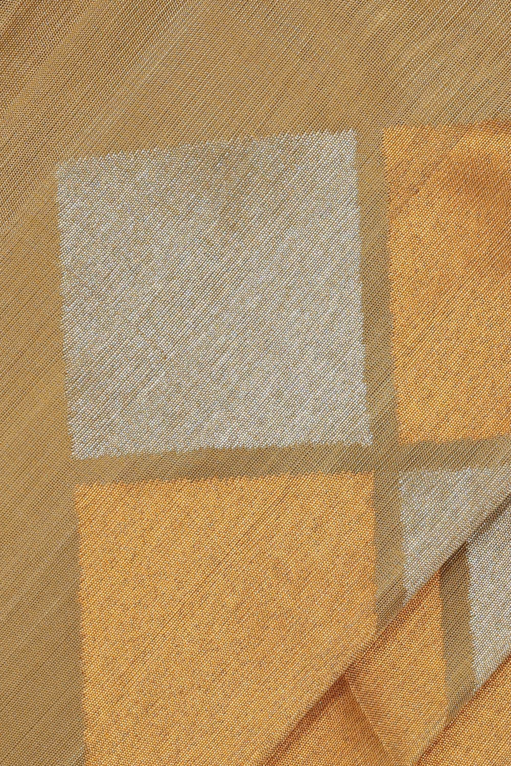 Image of Venkatagiri Silk Dark Cream Saree