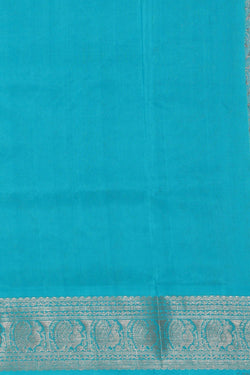 Image of Venkatagiri Silk Dark Blue Saree