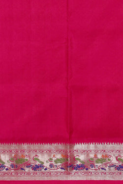 Image of Venkatagiri Silk Pink Saree