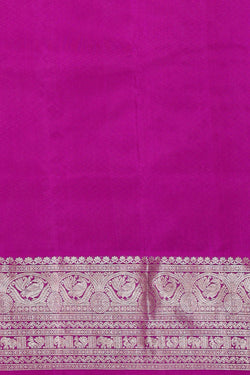 Image of Venkatagiri Silk Dark Peach Saree