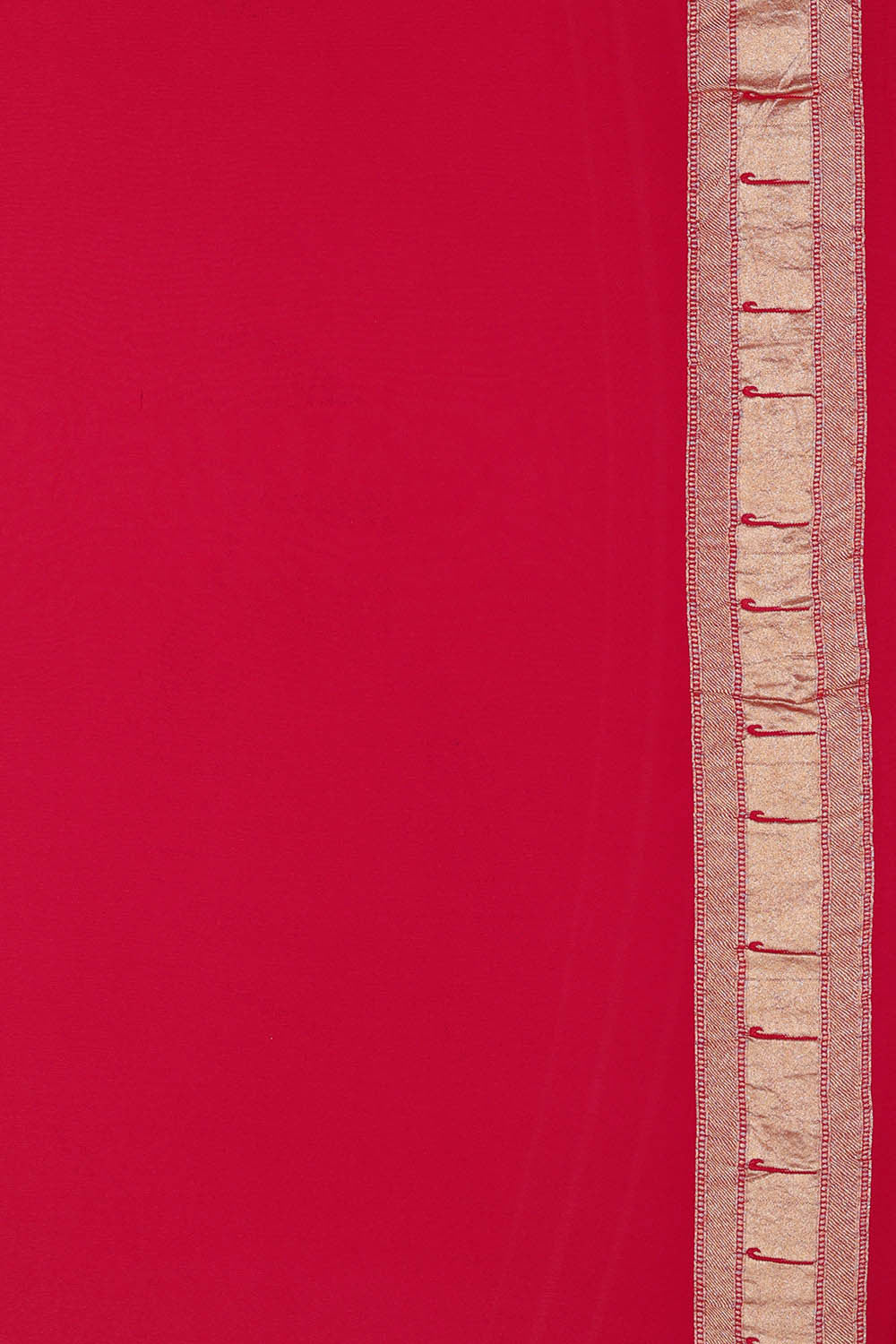 Binny Georgette Red Saree