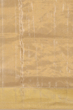 Image of Kanchipattu Golden Red Tissue Brocade Saree