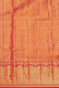 Image of Kanchipattu Gold Tissue Brocade Saree